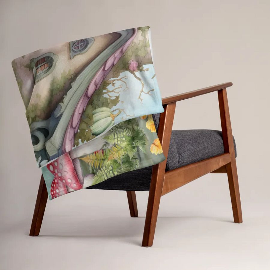 Autumn Serenade Throw Blanket product image (3)