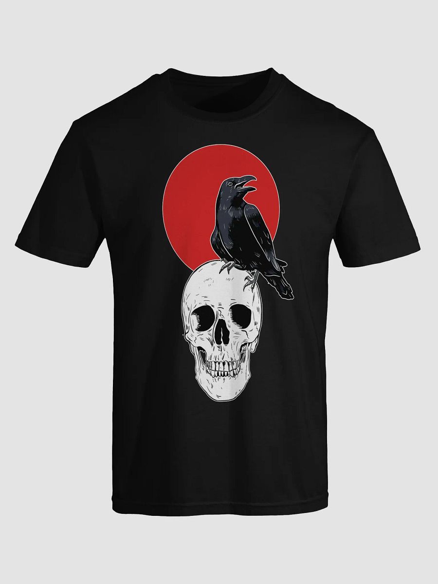 Raven on Skull with Blood Moon product image (5)