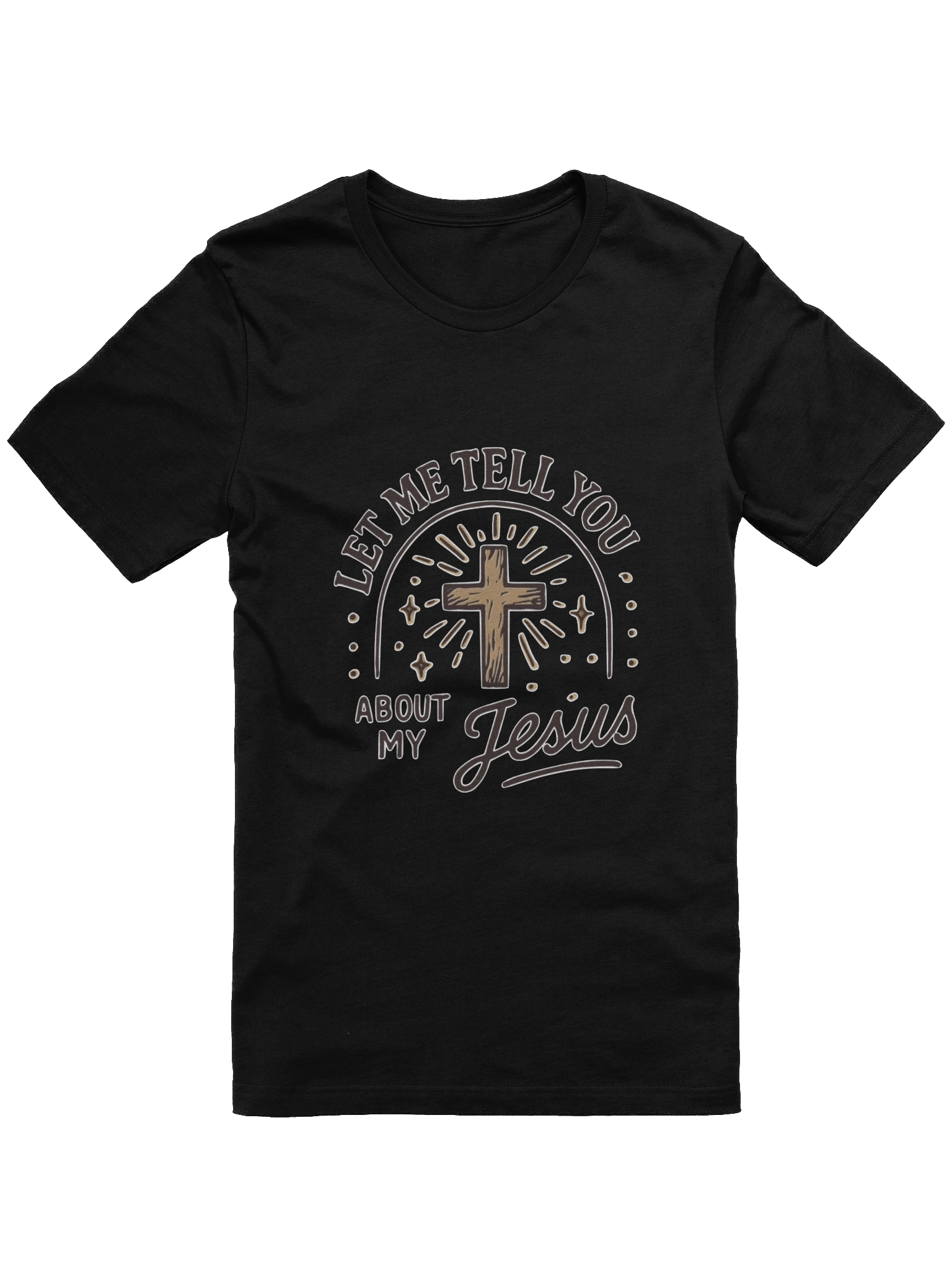 Radiant Cross Unisex T-Shirt product image (8)