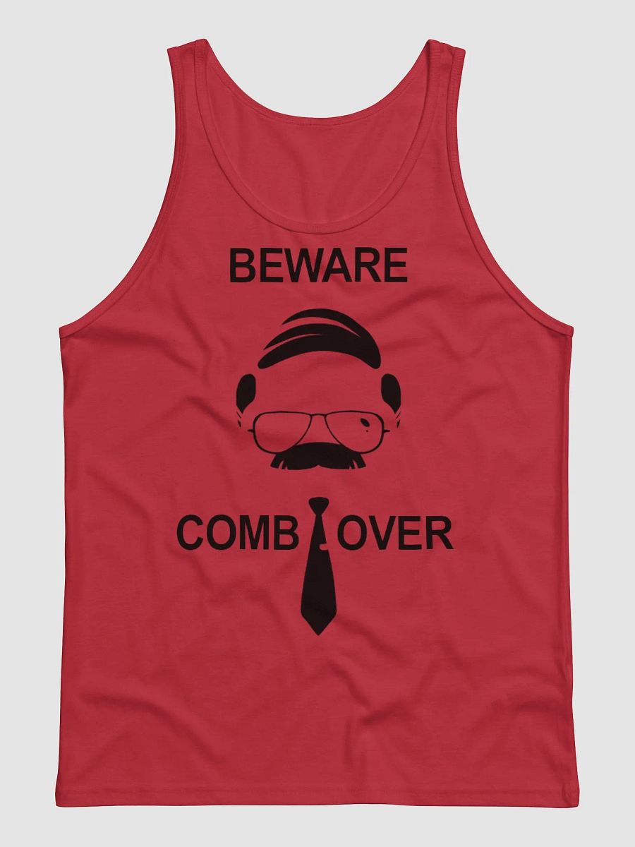 Beware The Combover Black Logo Tank Top product image (1)