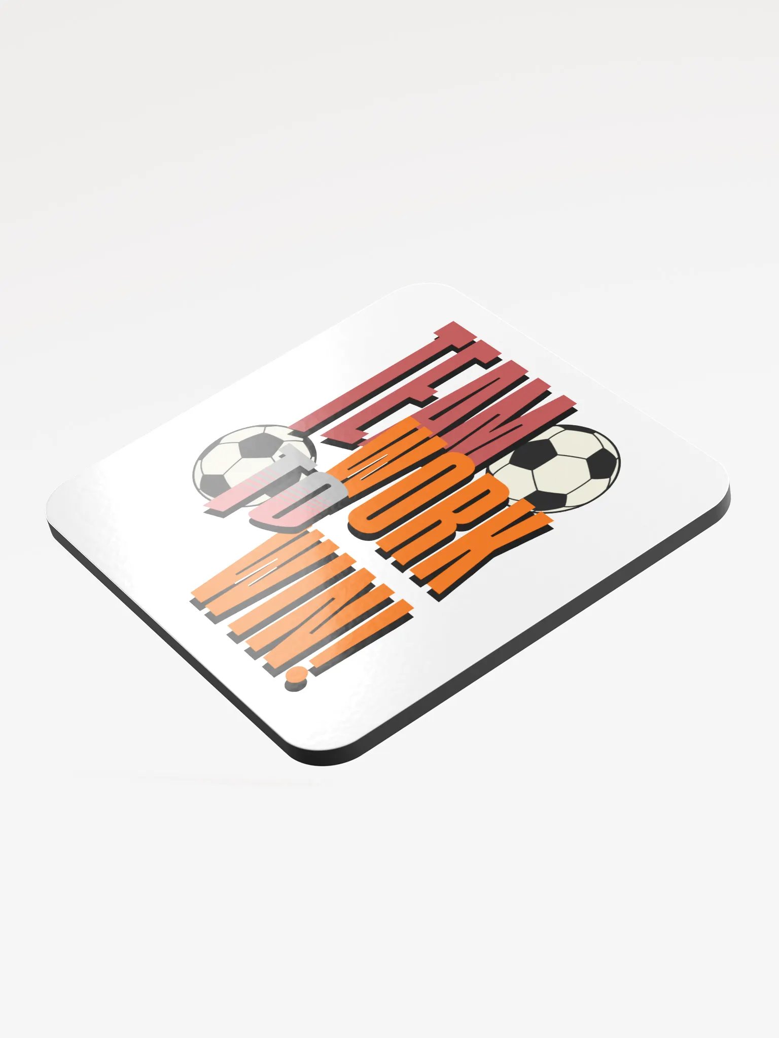Team Work To Win! Soccer Cork Coaster Set product image (4)
