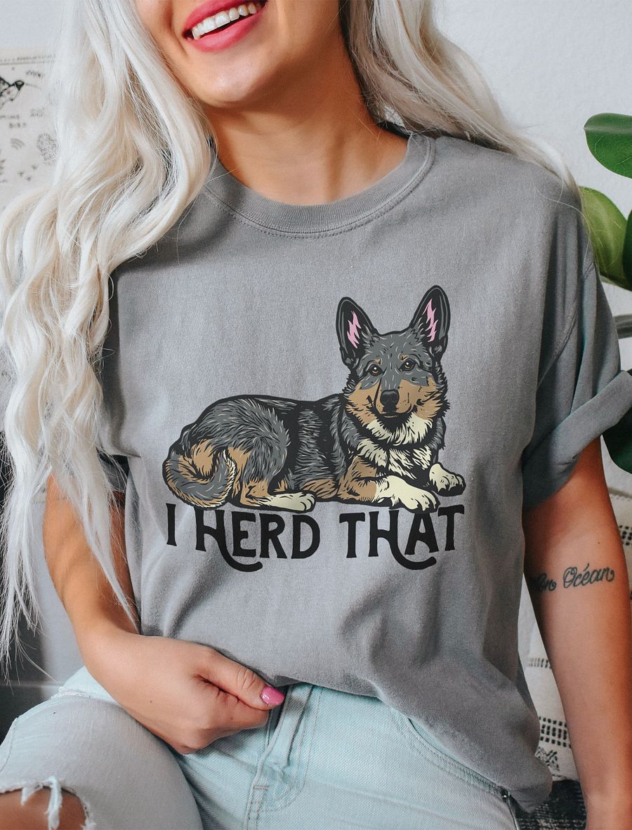 I Herd That T-Shirt Swedish Vallhund | Funny Shirt for Herding Dog Owners product image (11)