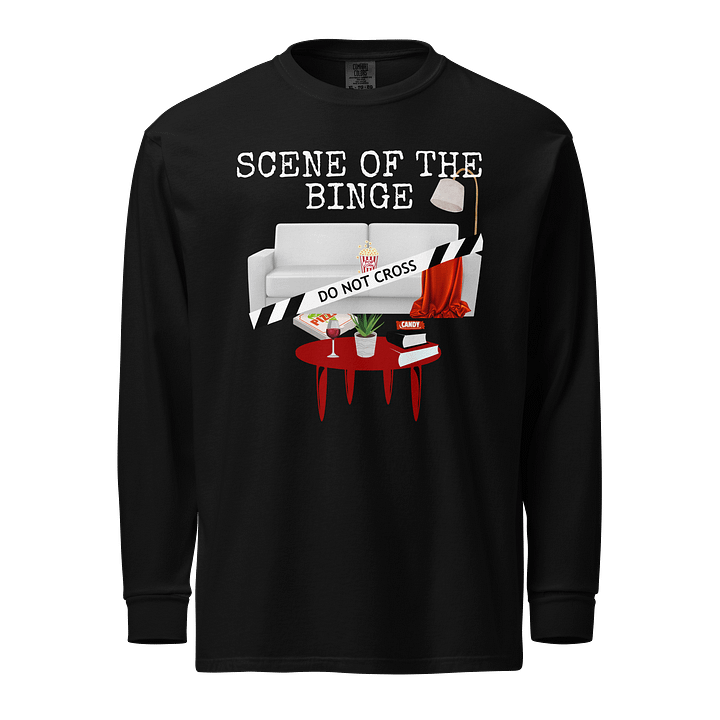 CrimeClothes Scene of the Binge Long Sleeve T-Shirt product image (1)