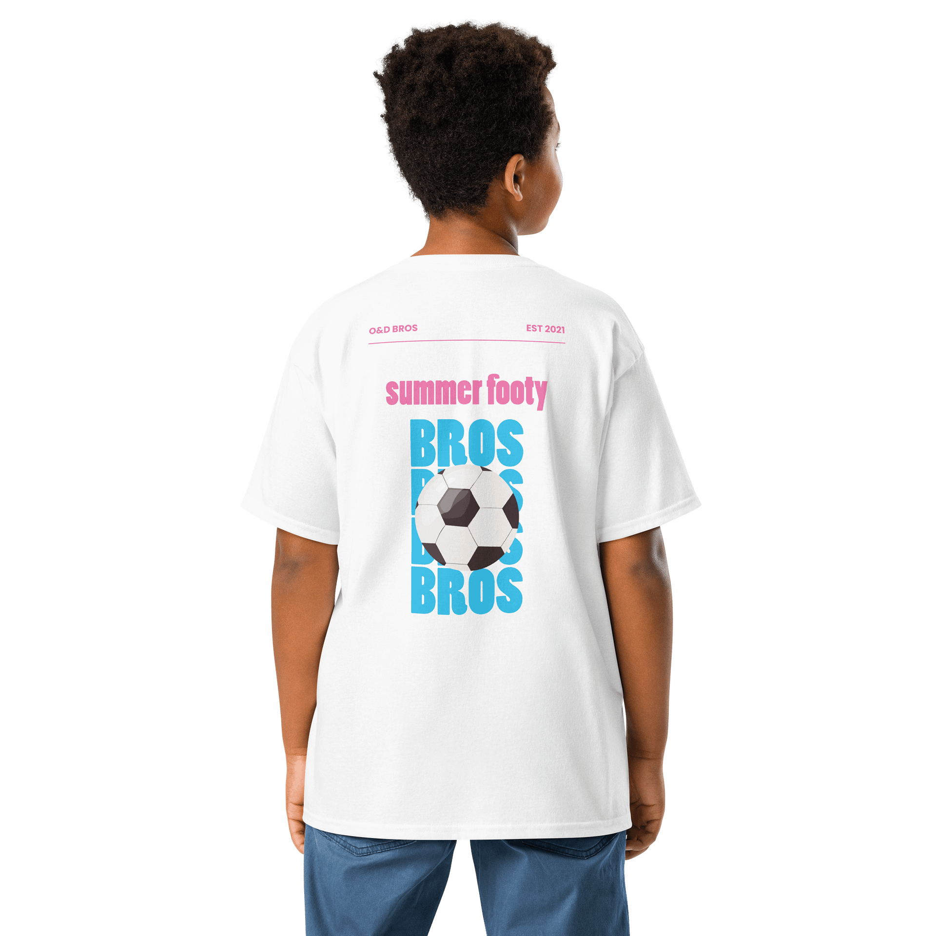 Summer Footy Youth Tee product image (4)