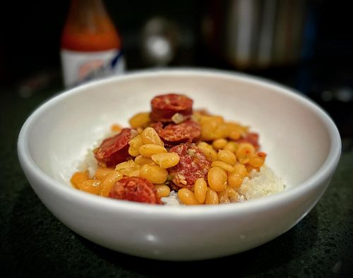 Loving this Beans for 2 white beans from @camelliabean. Helps me stomach the @saints loss a bit…just a bit. Who knew what the...