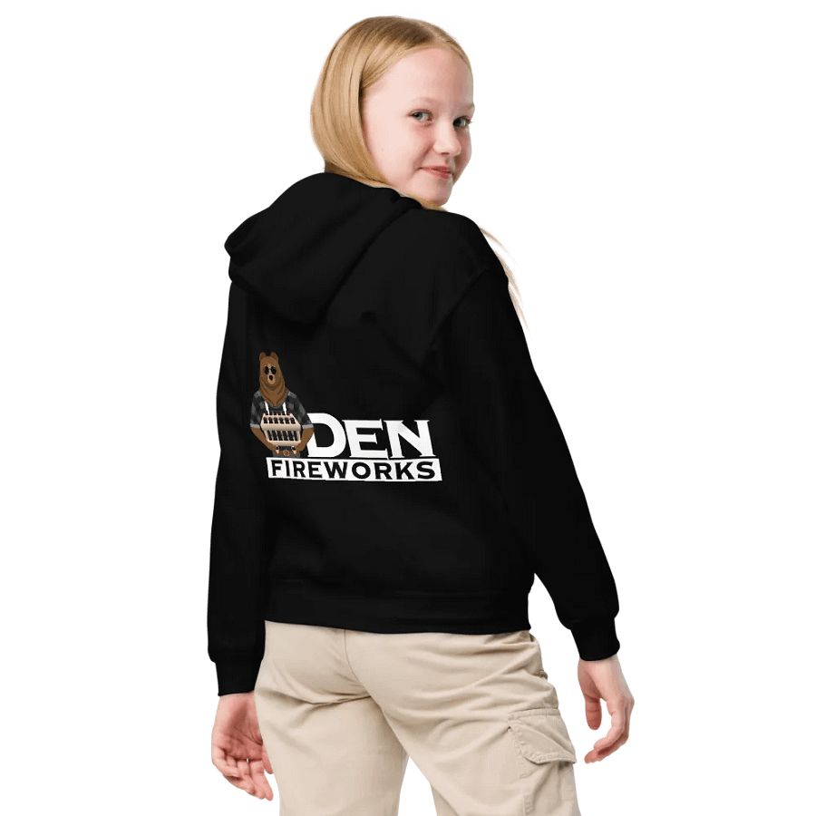 Get your kids into Pyro with a Den Fireworks pullover hoodie! product image (11)