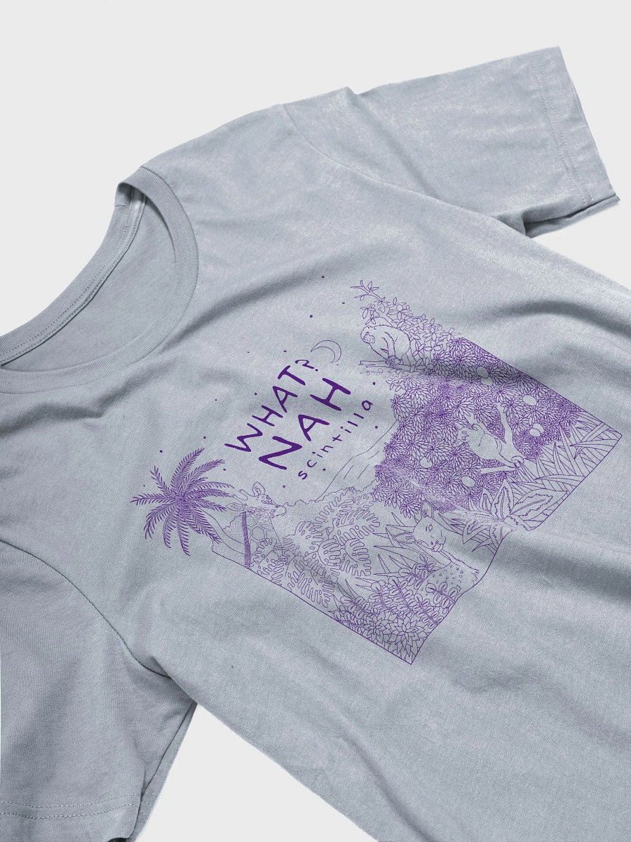 Scintilla Tee - Purple Line Art - Multiple Colours product image (2)