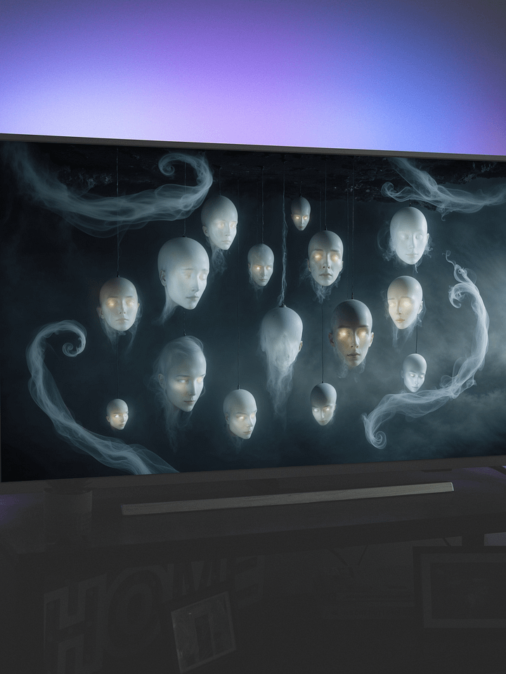 Faces in the Void Desktop Wallpaper product image (1)