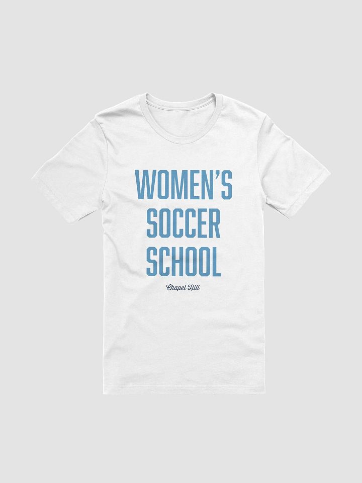 Women's Soccer School (Blue Text) product image (1)