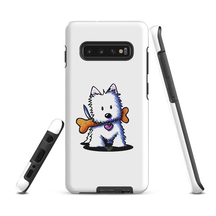 Westie With Bone Tough Case for Samsung product image (1)