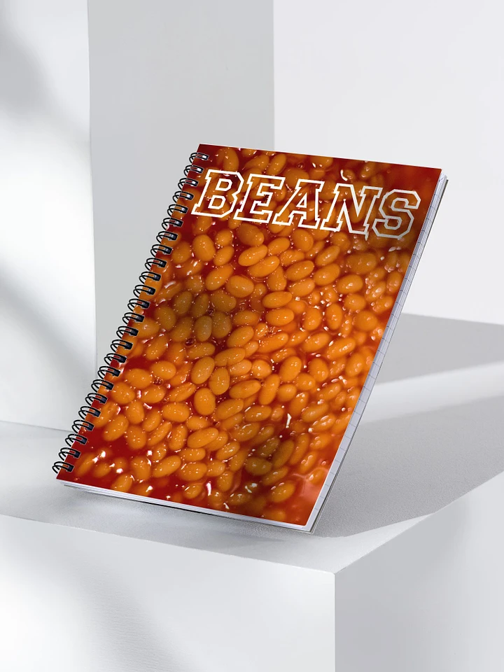 Beans U spiral notebook product image (1)