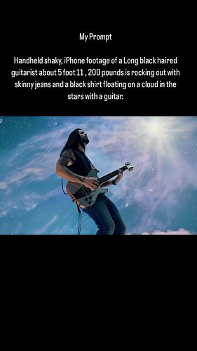 Rocking the Cosmos: A Guitar Solo in the Stars 🌌🎸”

#GuitaristLife #RockOn #GuitarSolo #MusicInTheStars #CloudGuitar #RockMus...
