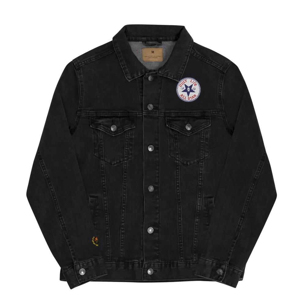CULT LIFE ALL STAR DENIM BLACK product image (1)