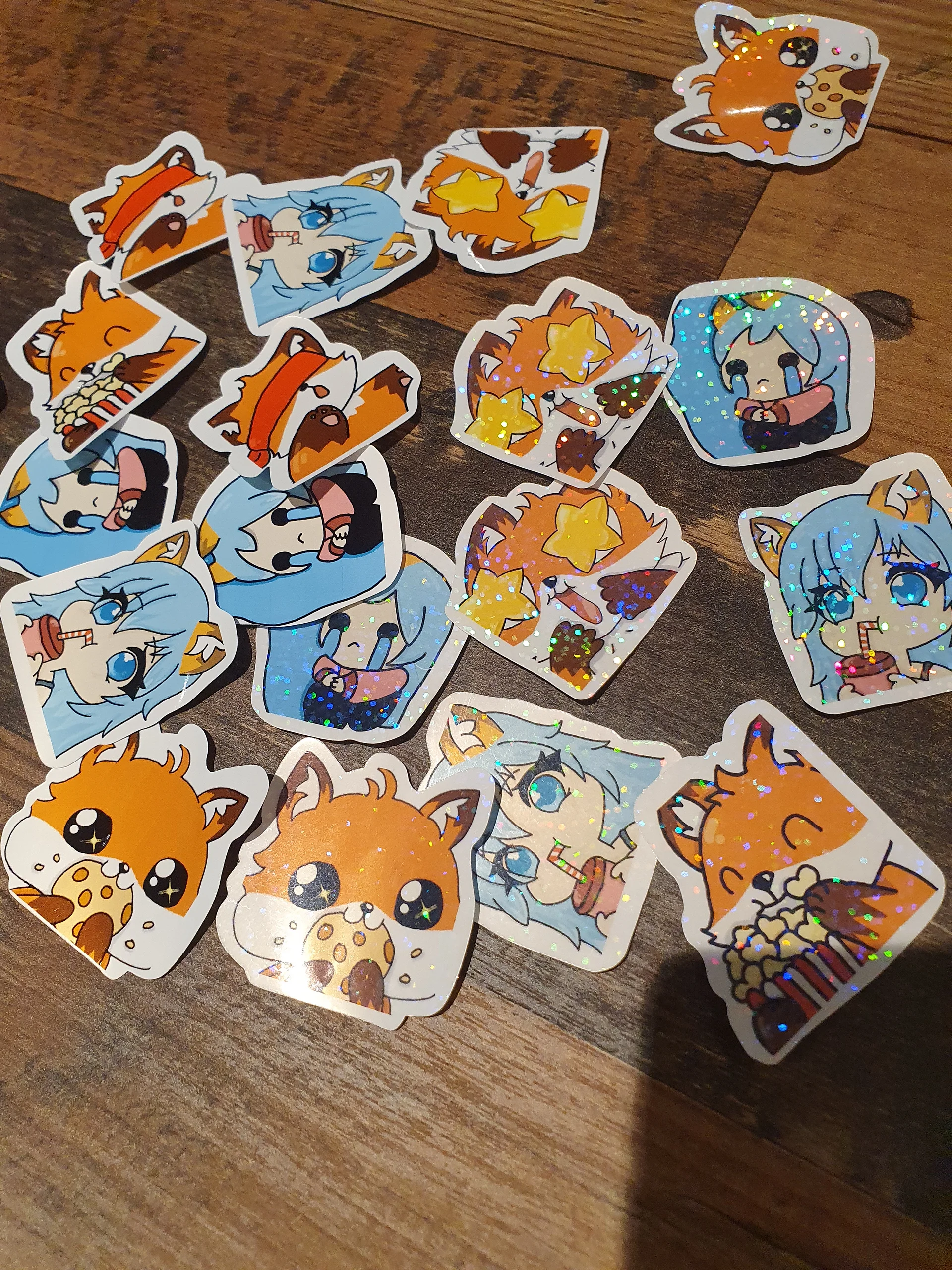 Shiiroh Emote Sticker Mystery Pack product image (1)