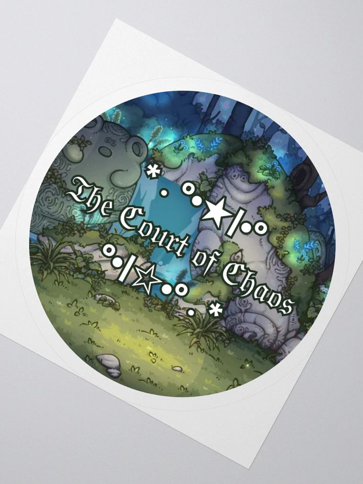 The Court of Chaos Sticker product image (5)