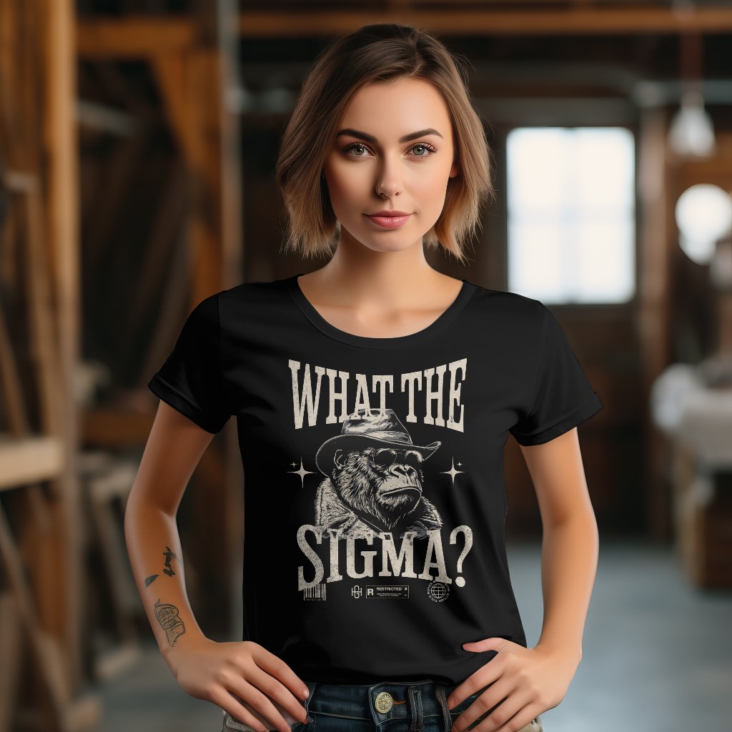 What The Sigma, Gorilla Sigma Swagger T-Shirt product image (2)
