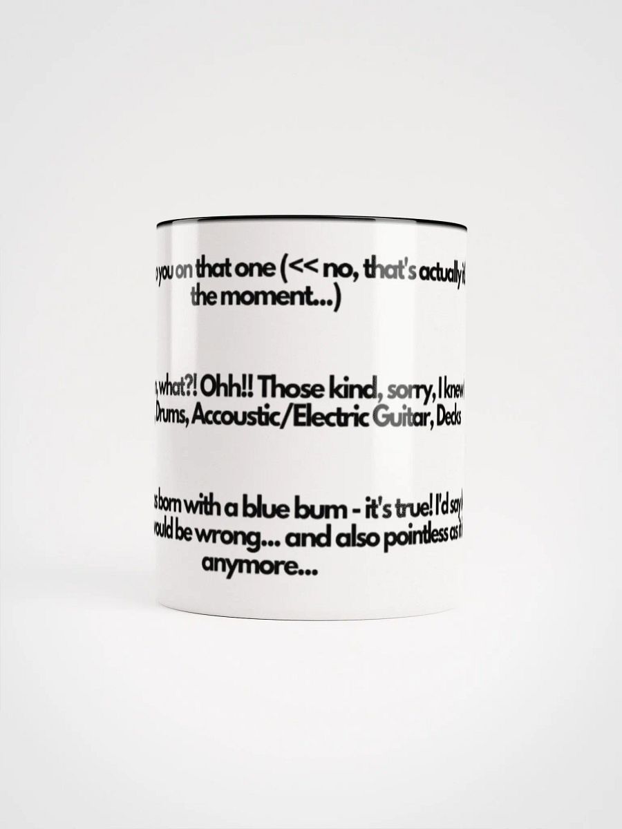 2006 Website Fav Quotes Mug Black / Blue product image (2)