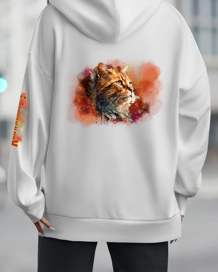 Rawwwrrrrr!!! Orange Cat Vibes, Cat Lover Power, Orange Cat Sweatshirt Back product image (1)