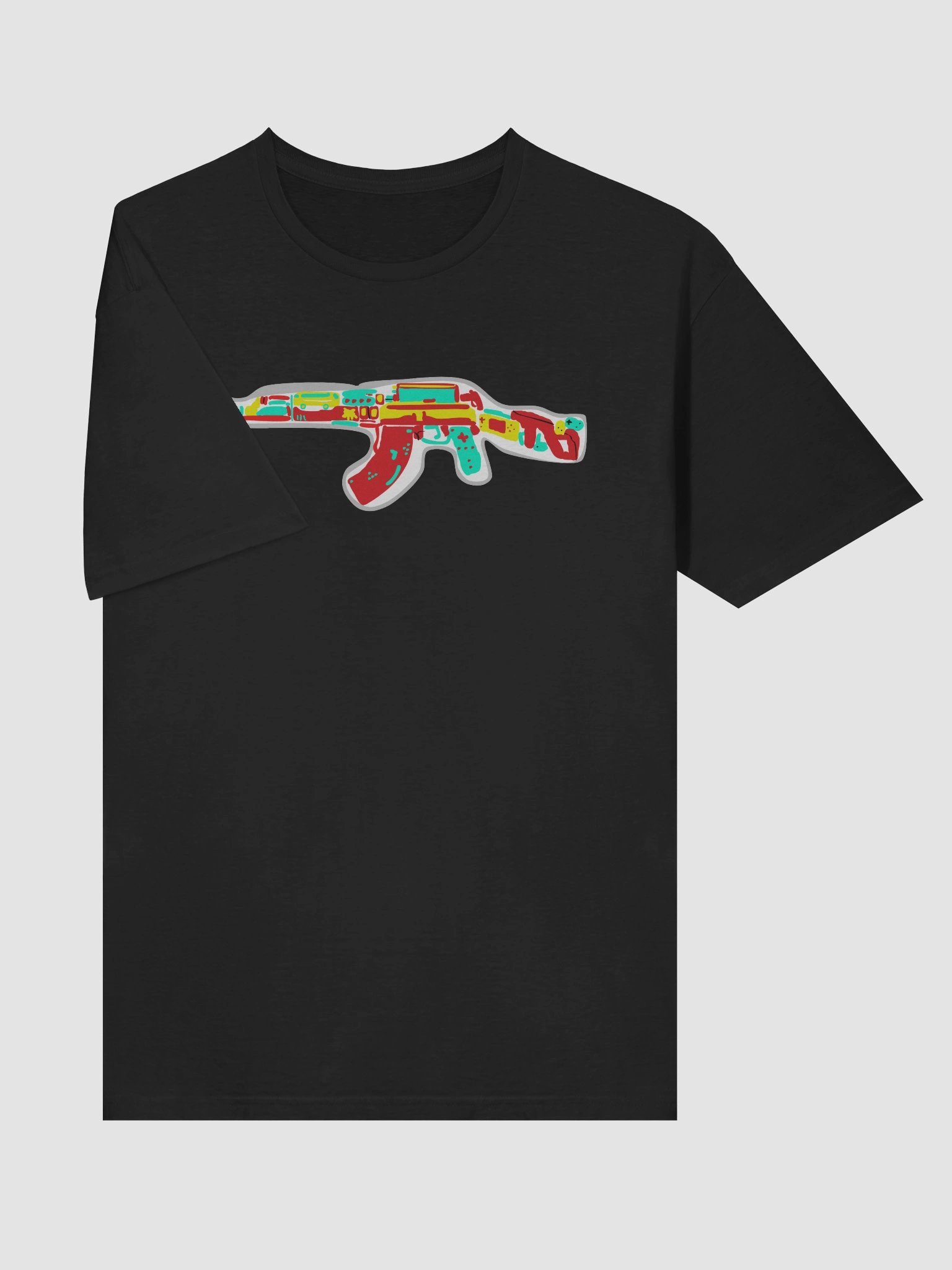 farmertrue Drawn AK47 T-Shirt Unisex product image (5)