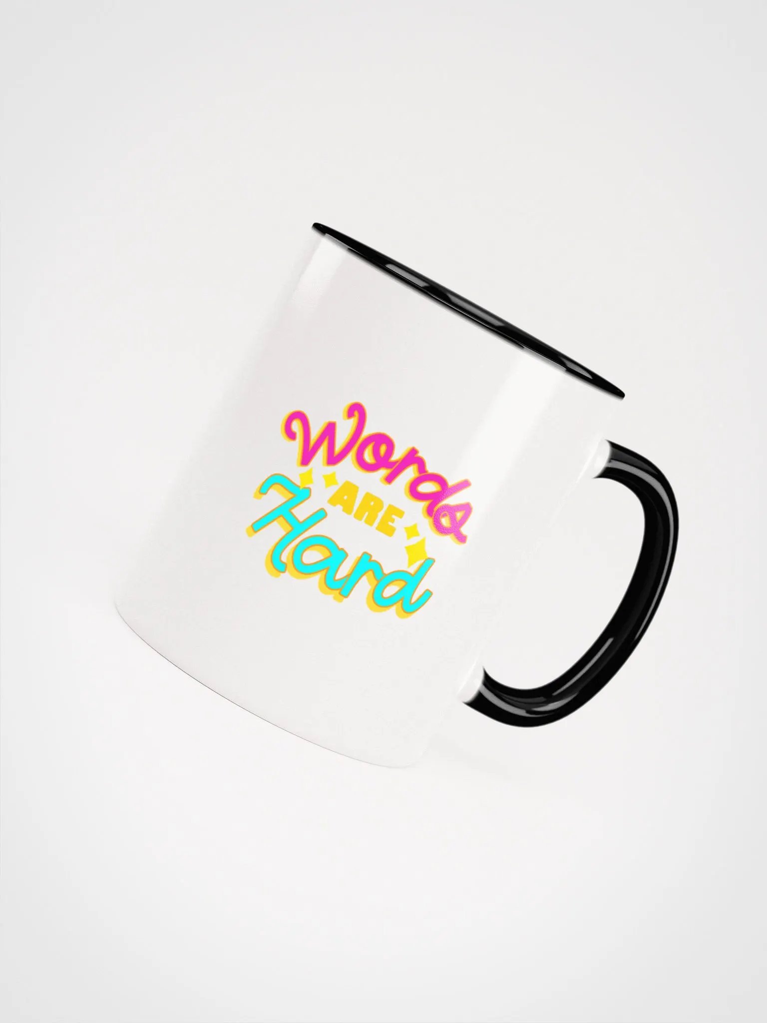 Words Are Hard Ceramic Mug product image (50)