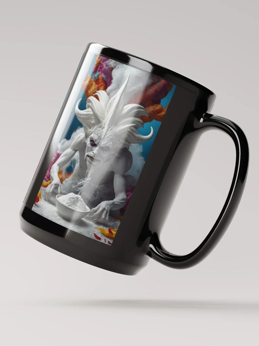 Surreal Creature Black Glossy Mug product image (2)