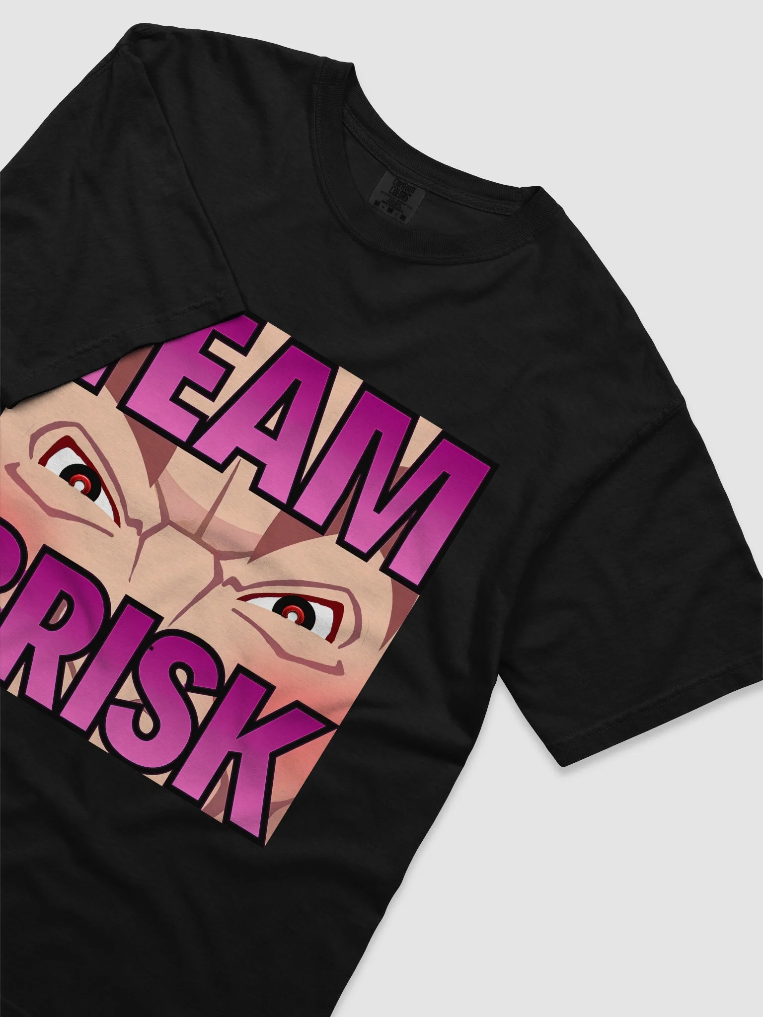 Team Brisk Heavyweight Tee Pink Fade Logo product image (25)