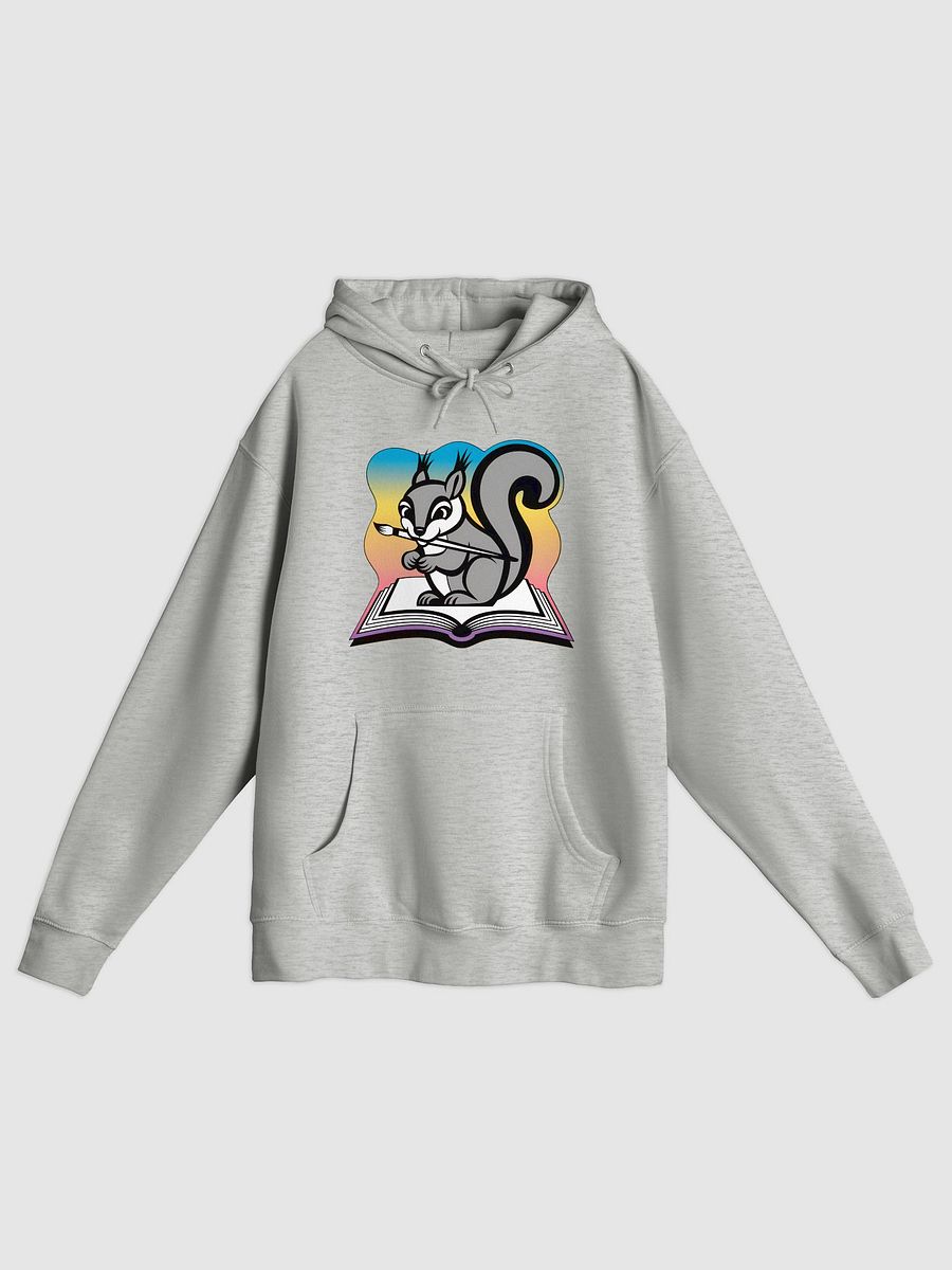 Premium Ultra Soft Hoodie: Artistic Squirrel Paintbrush Hoodie product image (1)