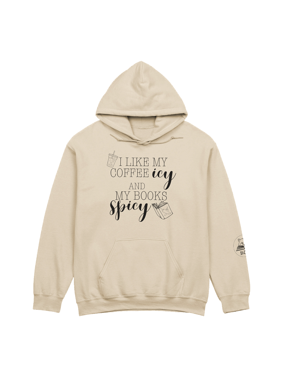 "Coffee Icy, Books Spicy" Hoodie product image (37)