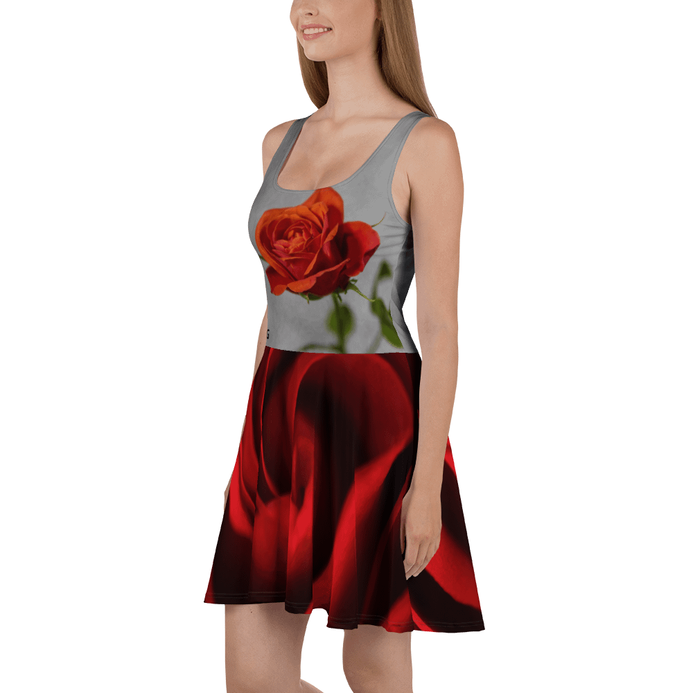 Red Rose 'Love Me' Skater Dress product image (1)
