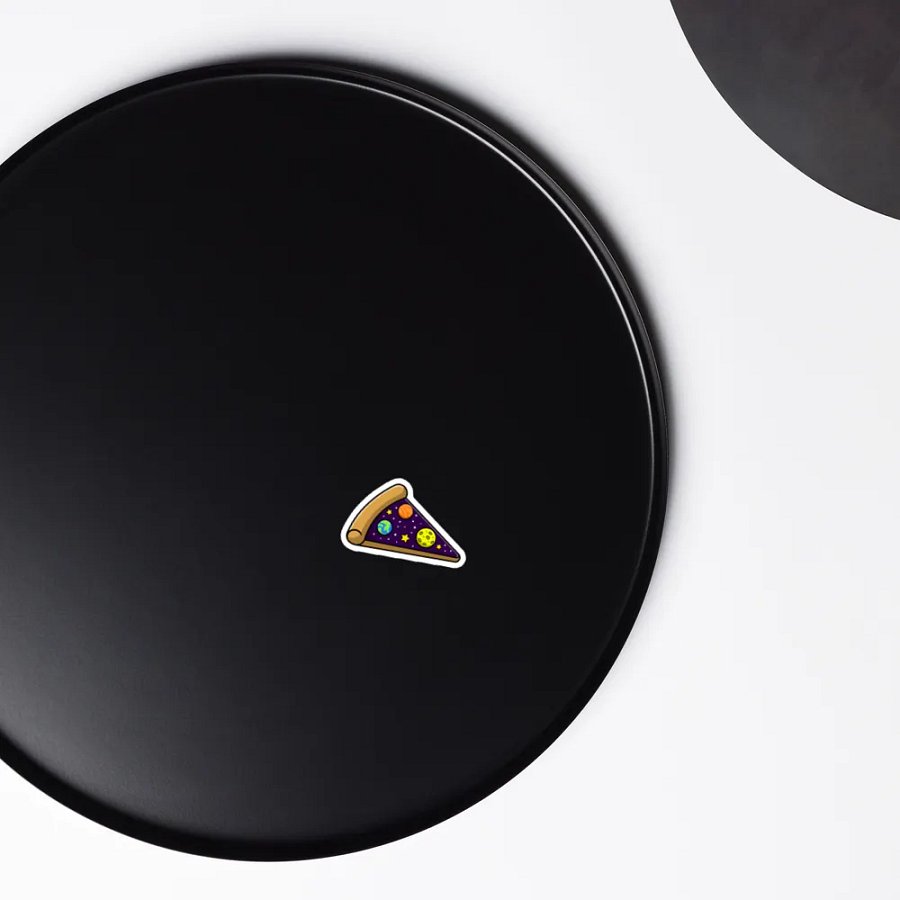 Space Pizza Magnet product image (2)