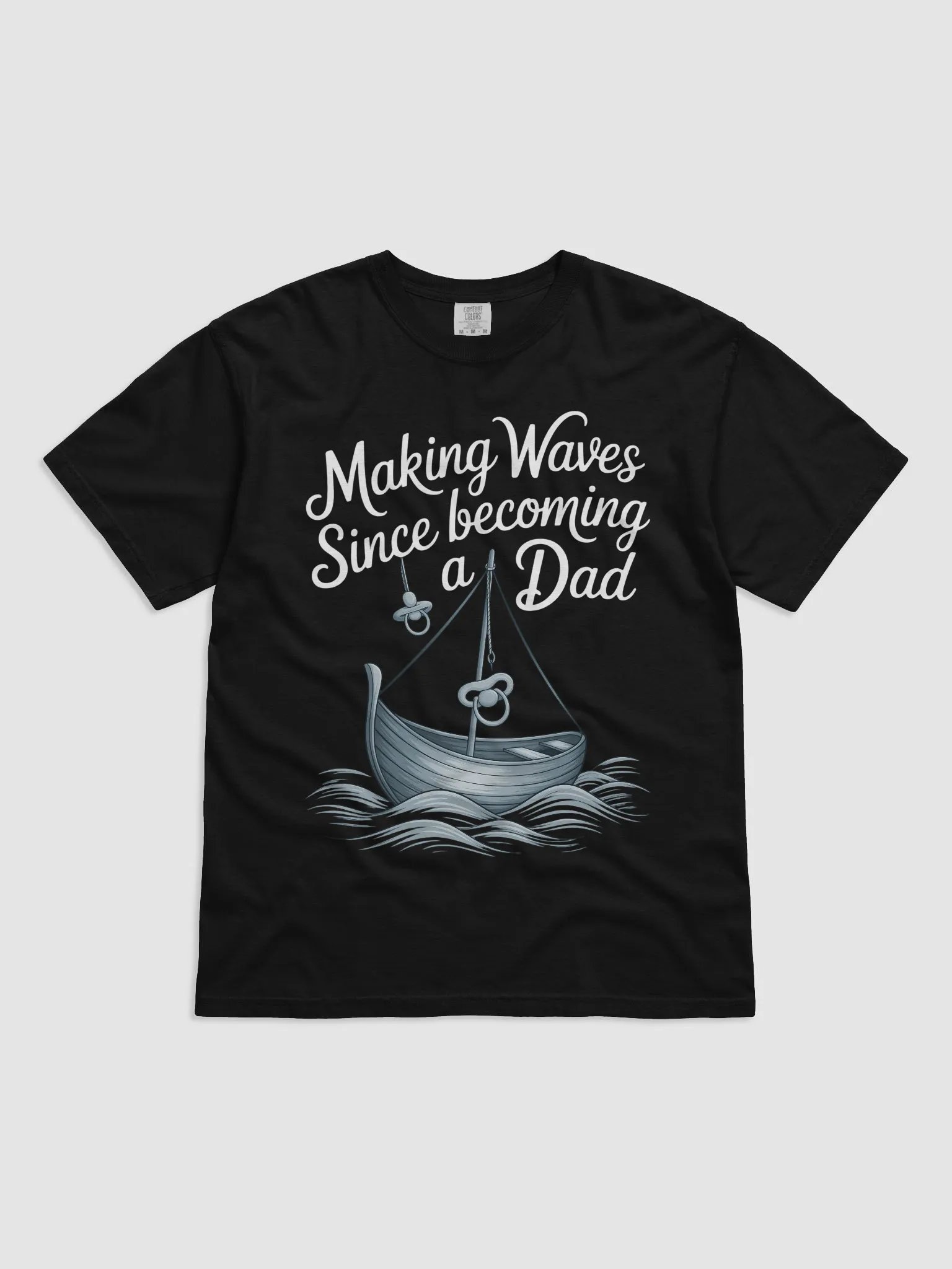 Making Waves Since Becoming a Dad - Nautical Fatherhood T-Shirt product image (3)