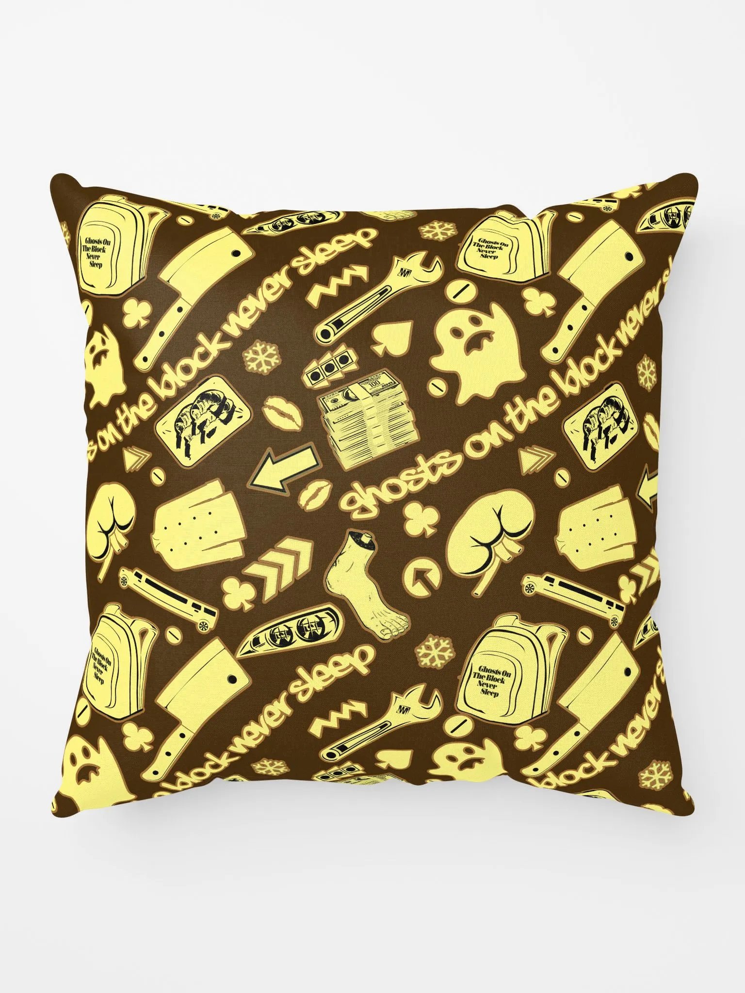 A8M - Ghosts On The Block Never Sleep Shorty Pillow (Drizzle December) product image (5)