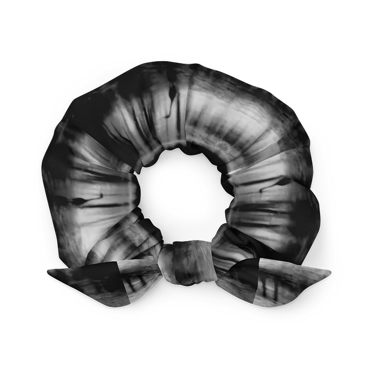 Blue Heron Black and White Scrunchie product image (1)