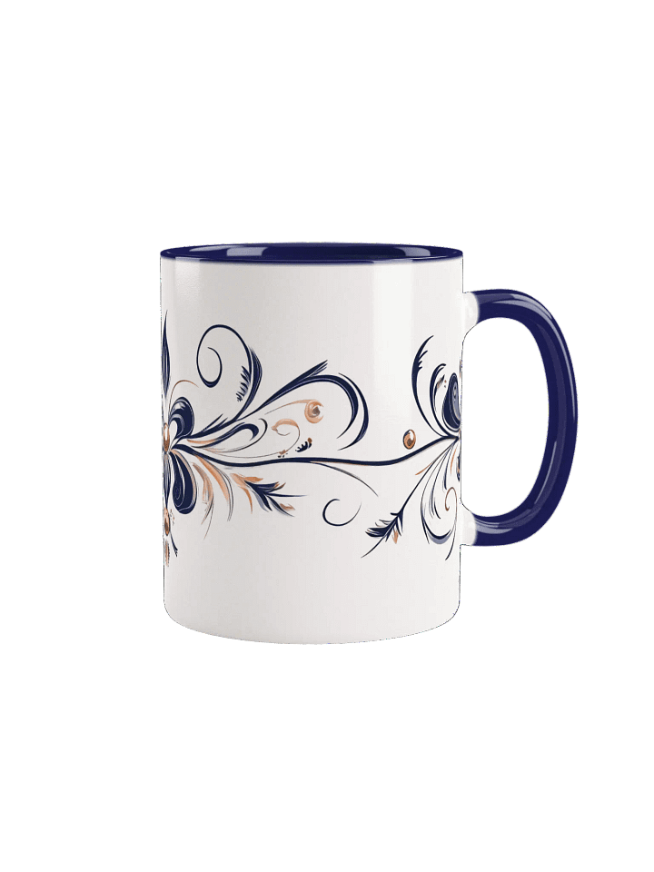 Floral Elegant Ceramic Mug product image (2)