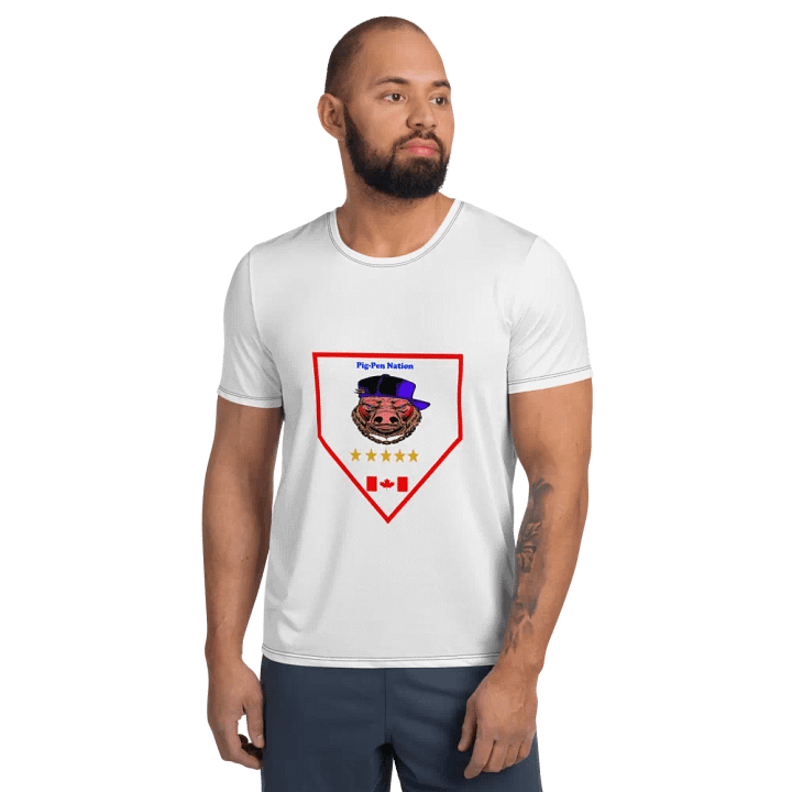 I Support Speedypig69 Canadian Cap Swine All-Over Tee product image (1)