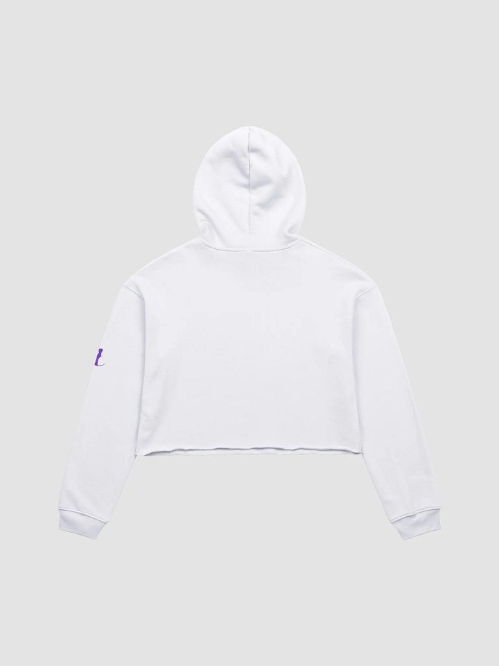 KawaiiKitten Essential Super White Crop Hoodie product image (30)