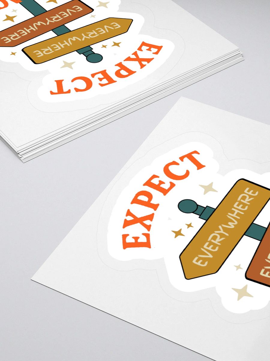 Expect Normacles Everywhere Sticker product image (4)