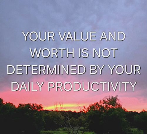 This! 🫶
I have this affirmation written on a bookmark in my journal because it's a hard one for me to practice as a busy body...