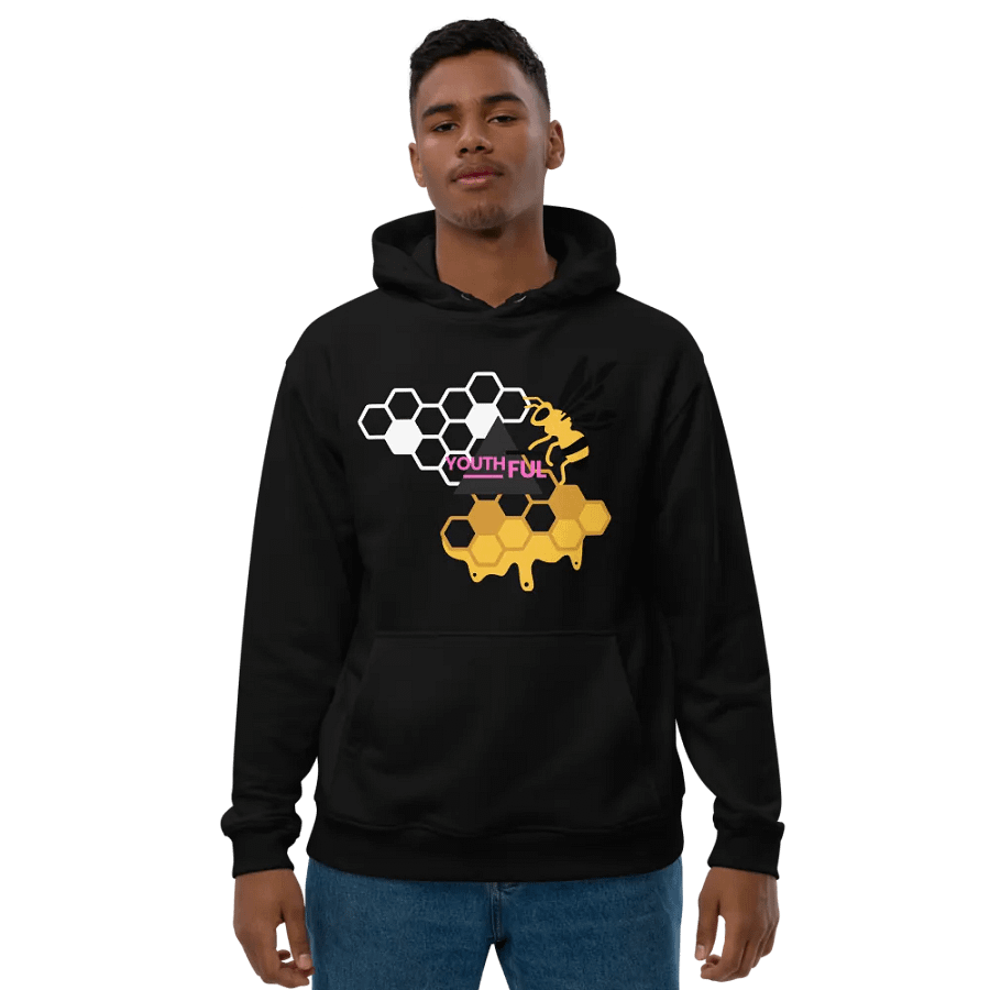BEE-INSPIRED YOUTHFUL HOODIE product image (3)