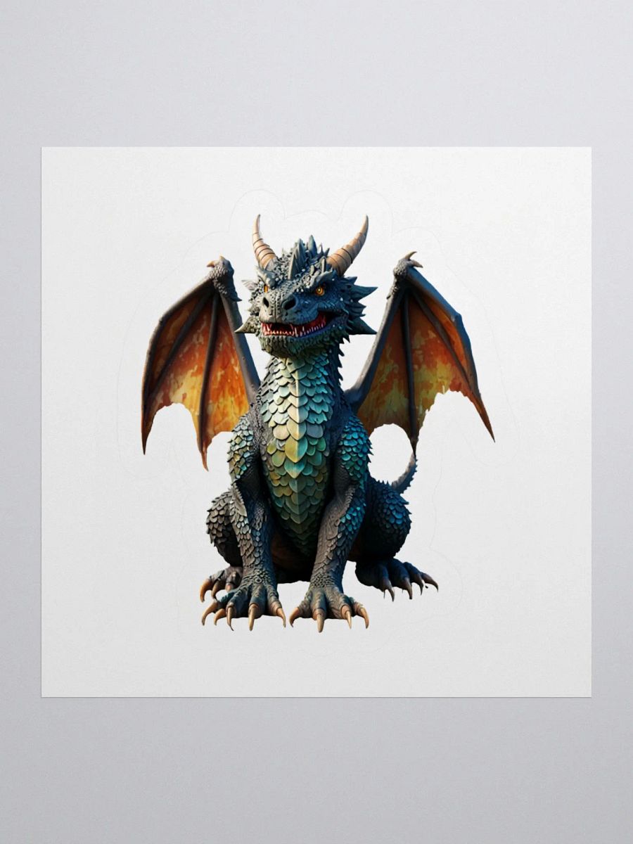 Fierce Dragon Sticker product image (2)