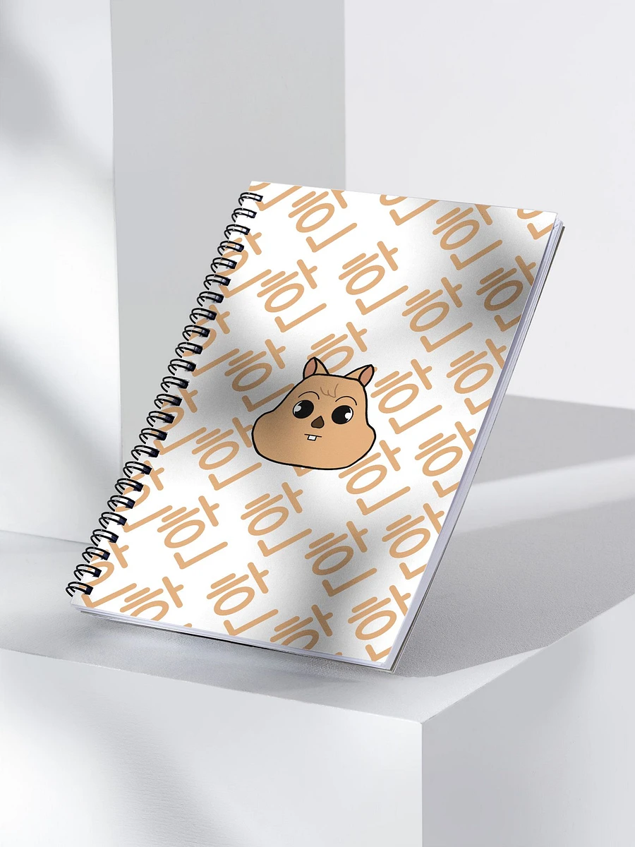 Han Quokka face and hangul notebook product image (3)