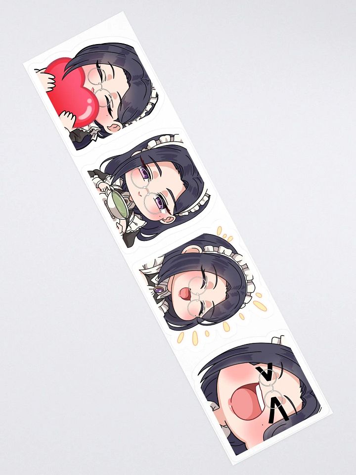 Maid Memoria Chibi Sticker Set A (4-in-1) product image (2)