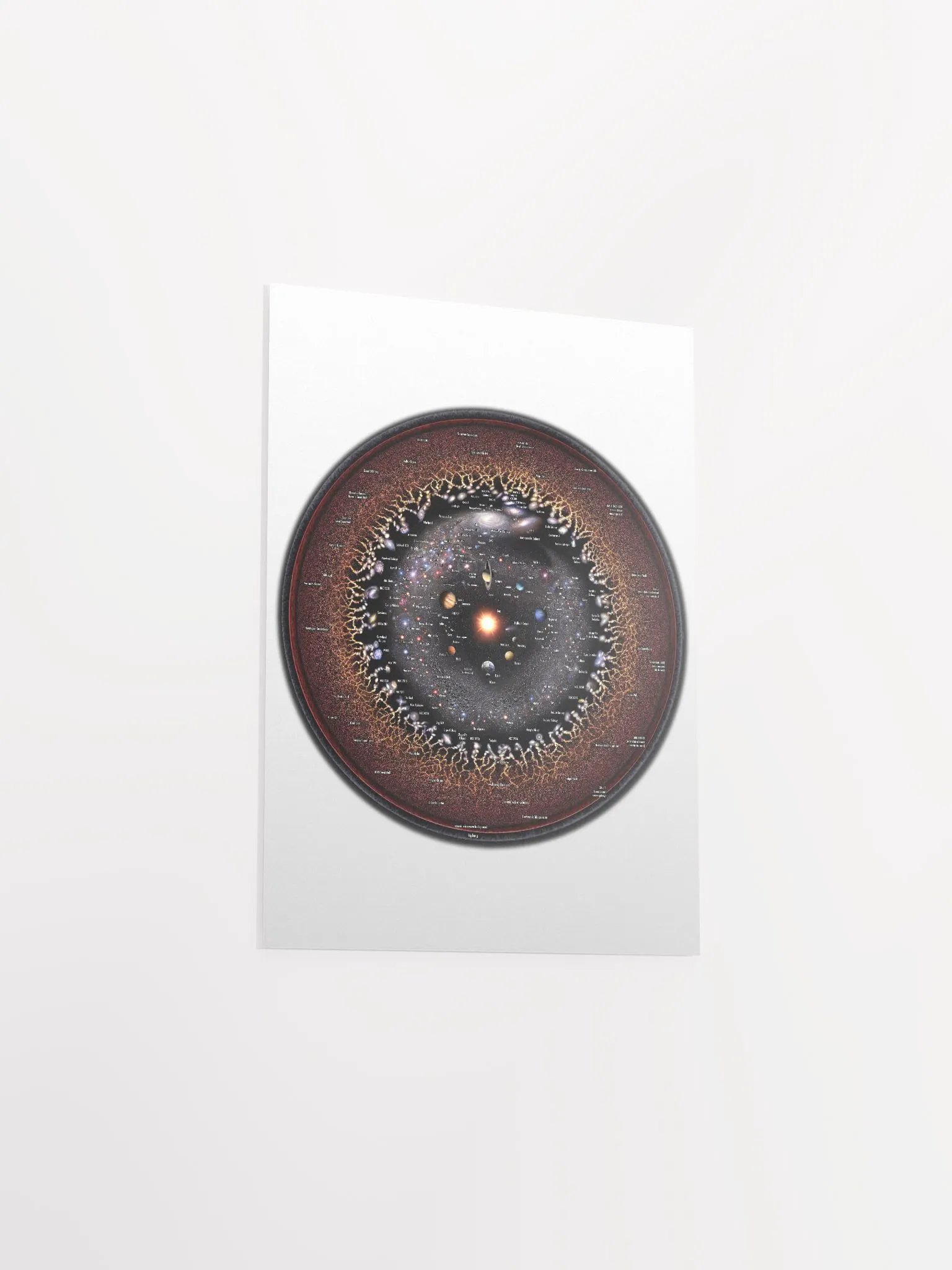 Observable Universe Circular Map 2024 product image (29)