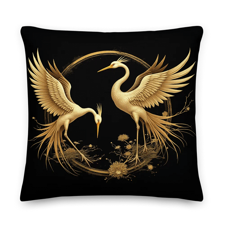 Cranes Pillow product image (1)