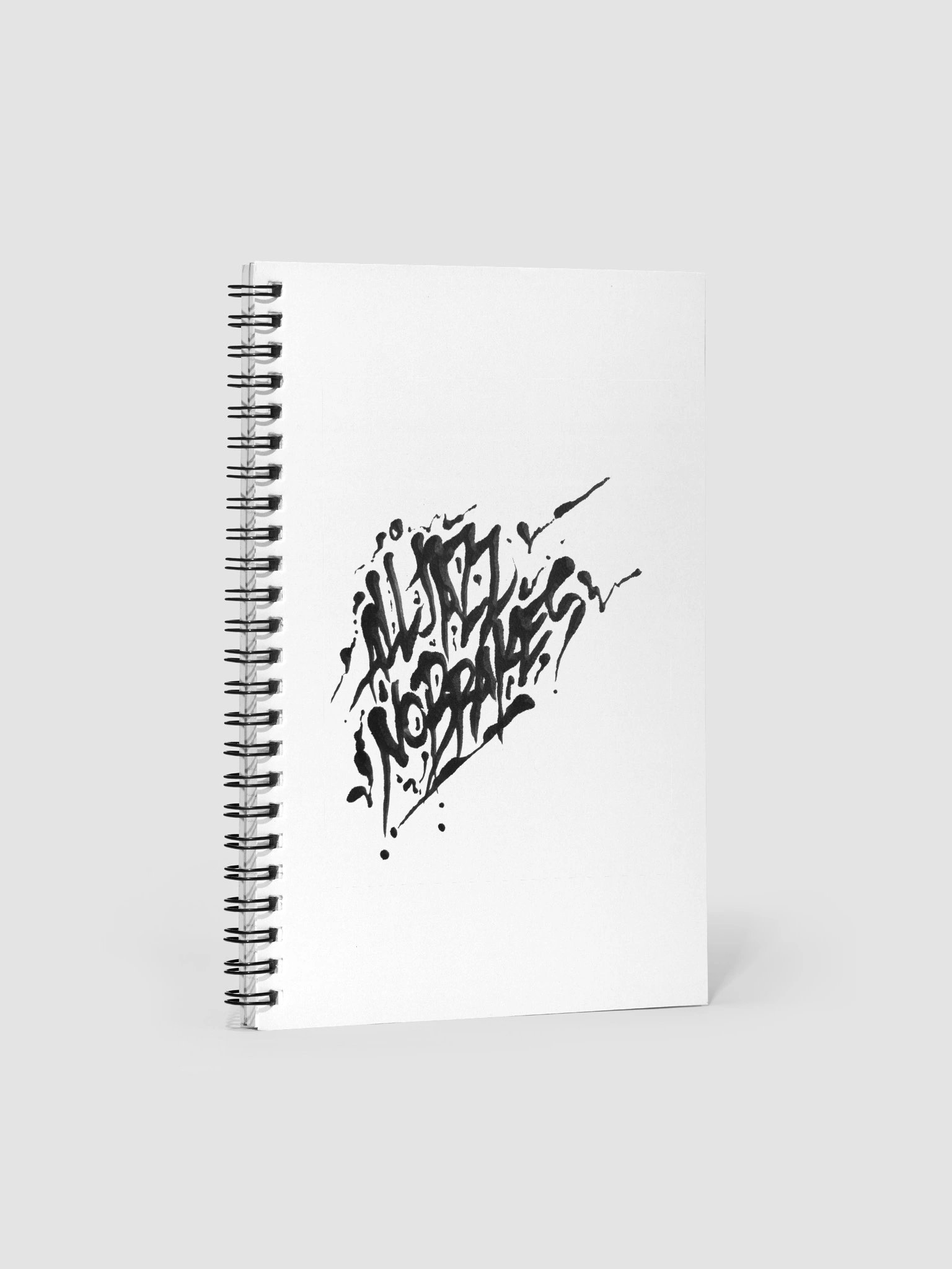 "Jazz Jots" Spiral Notebook product image (1)