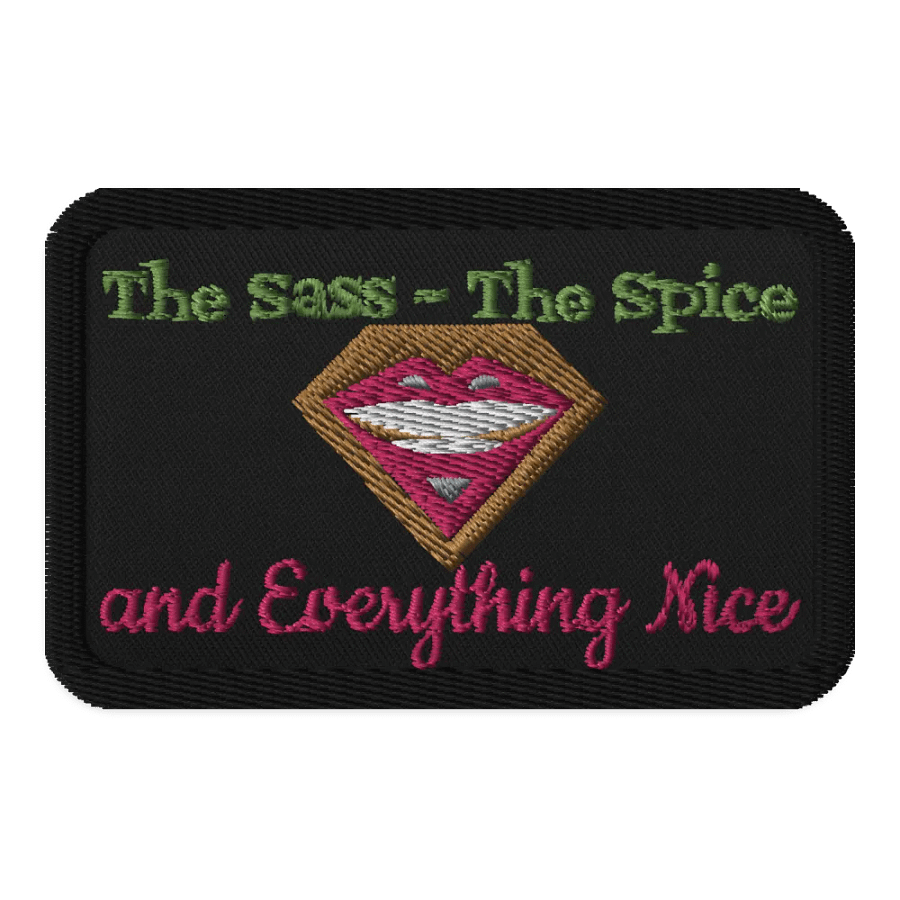 Diamond Dazzle Embroidered Patches product image (1)