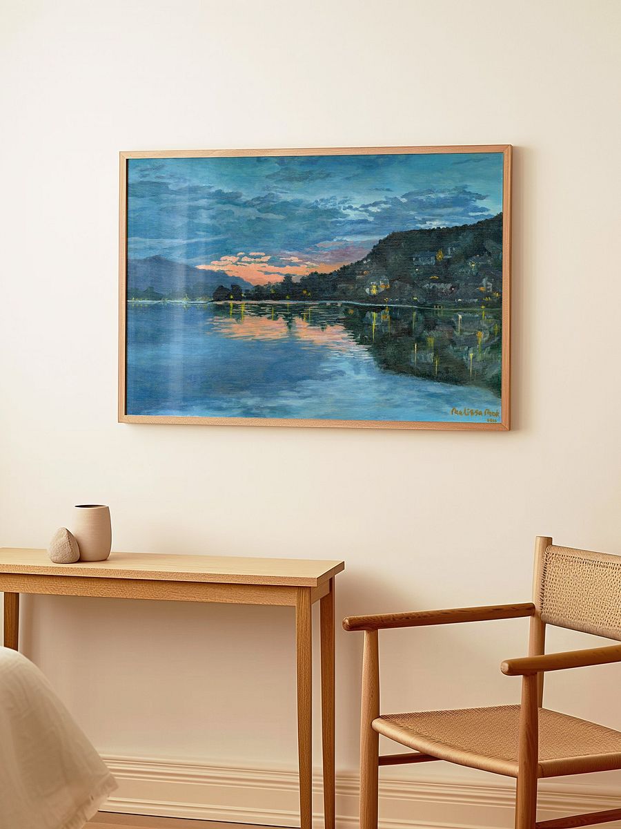 Uplifting Blues Art Print product image (17)