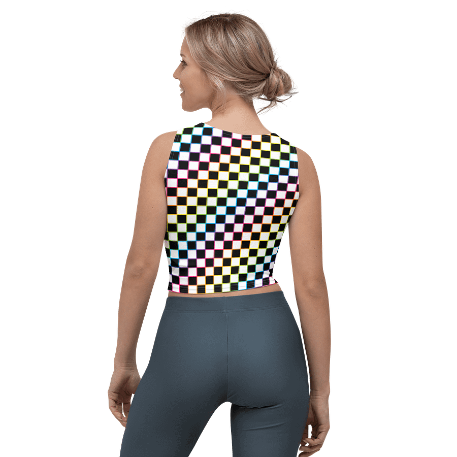 Rainbow Checkered Tank Top product image (4)