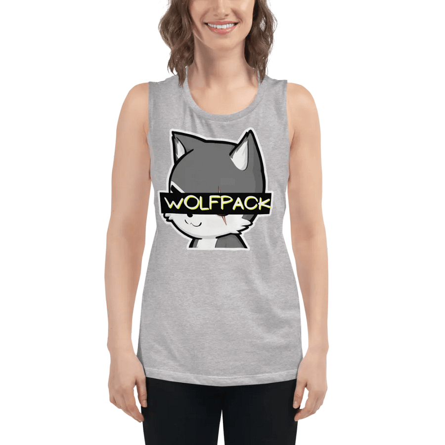 Women's WOLFPACK Tanktop (Chibi Wolf) product image (52)
