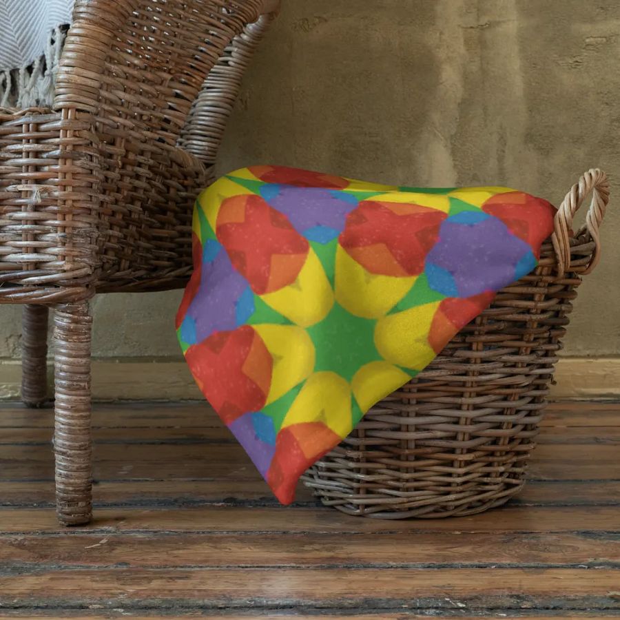 Cozy Rainbow Blanket for Kids product image (4)